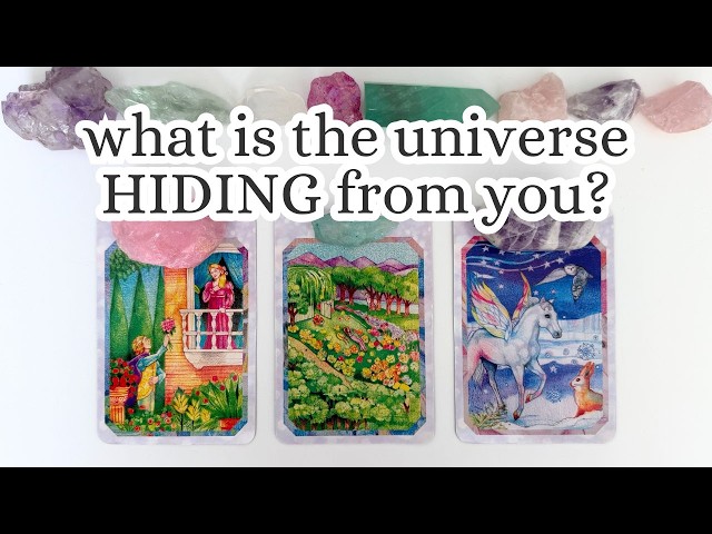 🌝 What is the universe hiding from you and why? 🌝✨🫣 Pick-a-card tarot reading