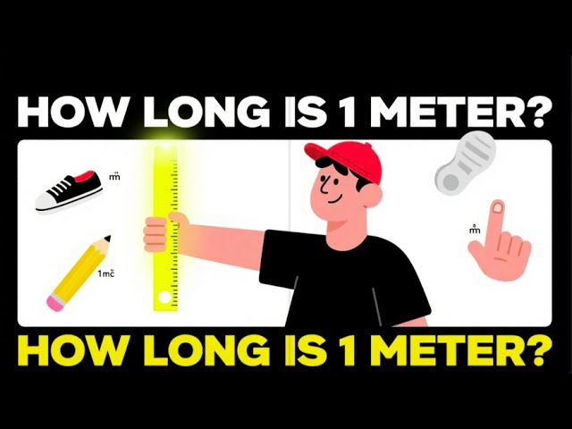 How Long Is a Meter? Explained with Arms, Feet & Fingers | Ep. 1