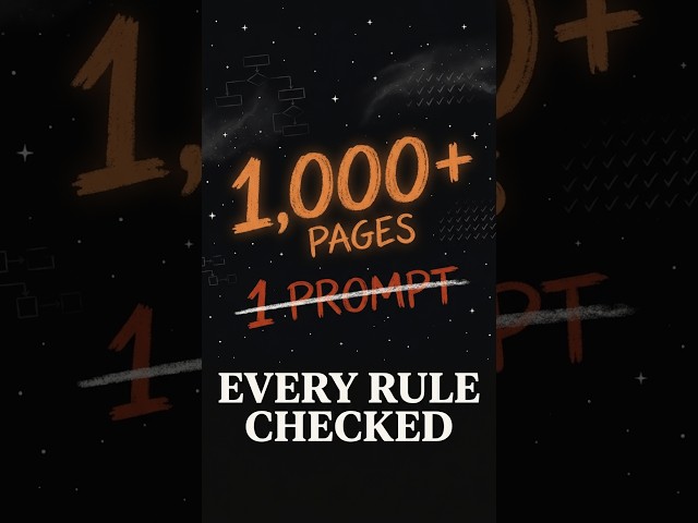 Design an AI That Reads 2,000 Pages Before It Says Yes
