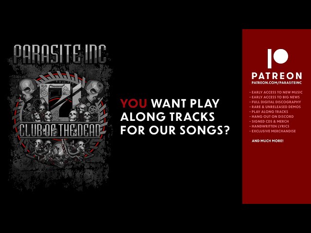 Parasite Inc. - Play along tracks and instrumentals download on Patreon!