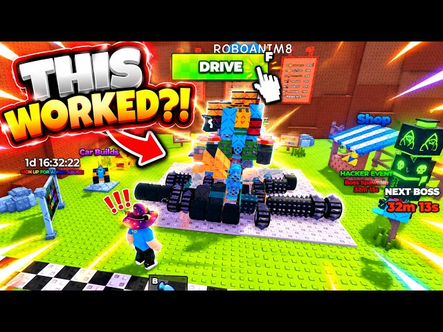 I Built the UGLIEST Vehicle in Build and Kill Zombies… and It WORKED