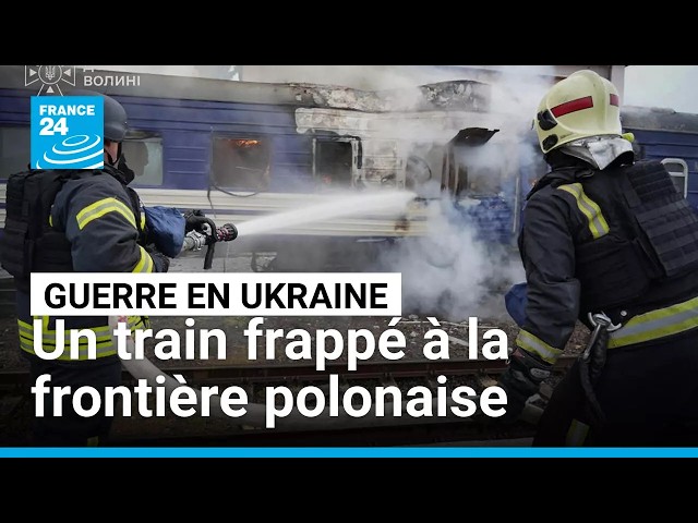 Frappe russe sur un train à la frontière polonaise : quelles conséquences ? • FRANCE 24