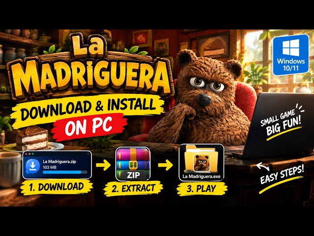La Madriguera – How to Download & Install on PC (Windows 10/11)🐻🎮