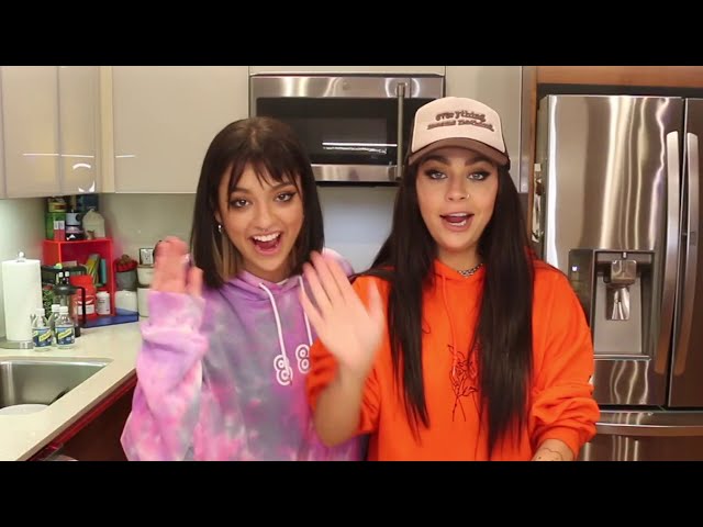 bry and andrea cook with no instructions | Andrea Russett