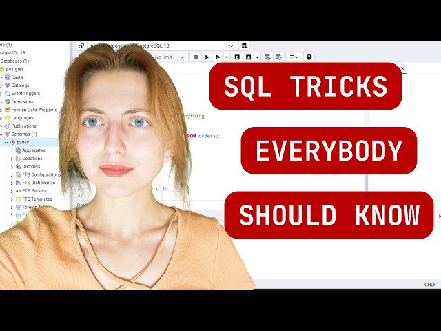 5 SQL Tricks I Use Almost Every Day