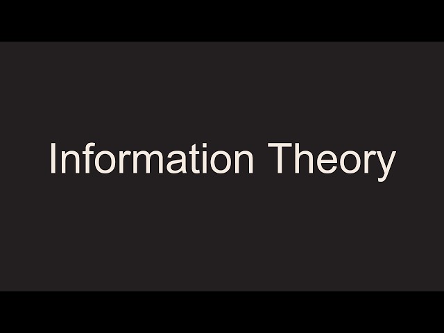 Information Theory — 100 English Sentences | Read Twice