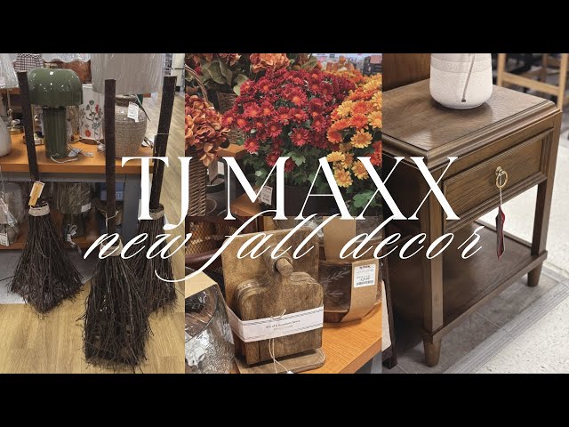TJ Maxx New Fall & Transitional Home Decor Finds 2026 | TJ Maxx 2026 Fall Decor & High End Dupes