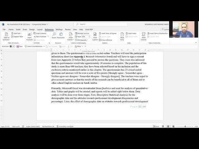 How to Use Cross Referencing to Hyperlink your Appendices