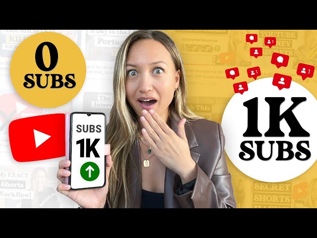 DO THIS to Get Your First 1000 Subscribers on YouTube | GROW FAST AS A BEGINNER 🔥