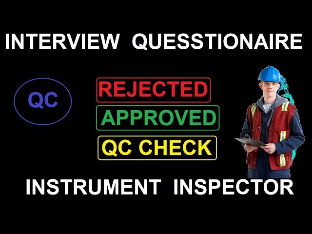 Interview Questions for QA QC - Instrumentation