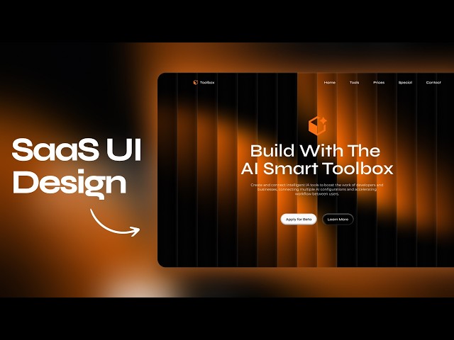 Build this Modern Fractal Glass Landing Page With HTML, CSS and JavaScript