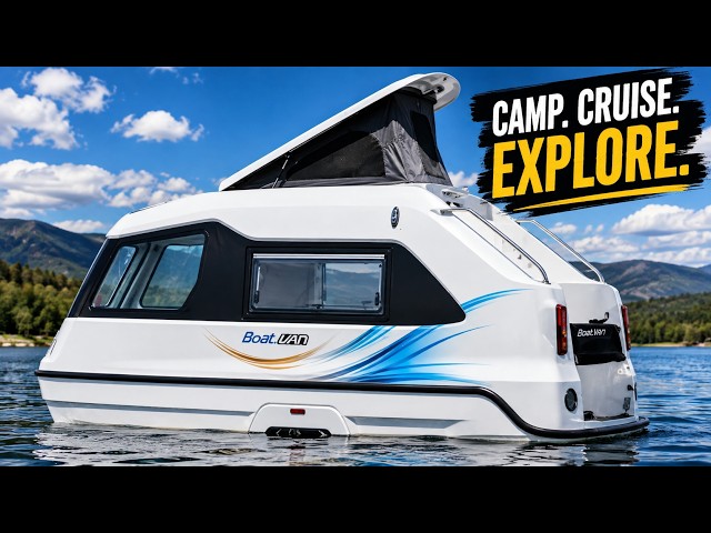 10 Camper Boats From Retro to Modern | Camper Boat Hybrid Favorites
