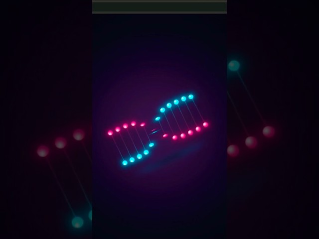 🧬 DNA Helix Loader using HTML & CSS #shorts #coding