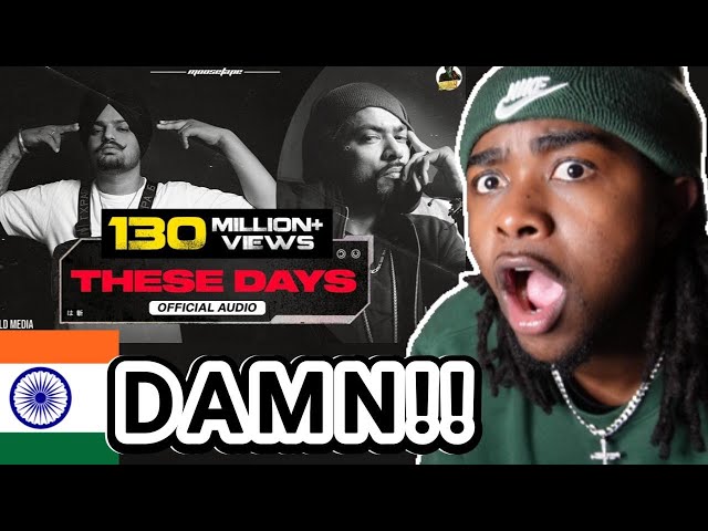 🇮🇳Sidhu Moose Wala - These Days (Official Audio) | Bohemia | The Kidd | Moosetape (REACTION!!!)