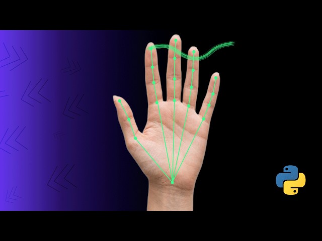 5 Python Projects: AI Hand Tracking MediaPipe