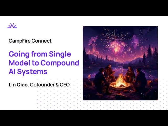 Going from Single Model to Compound AI Systems ft Lin Qiao, Cofounder & CEO - Fireworks AI