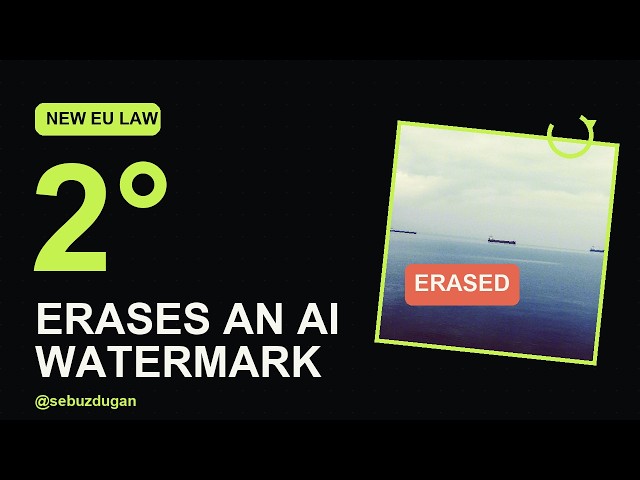 I Broke the EU's New AI Watermark Law in One Afternoon