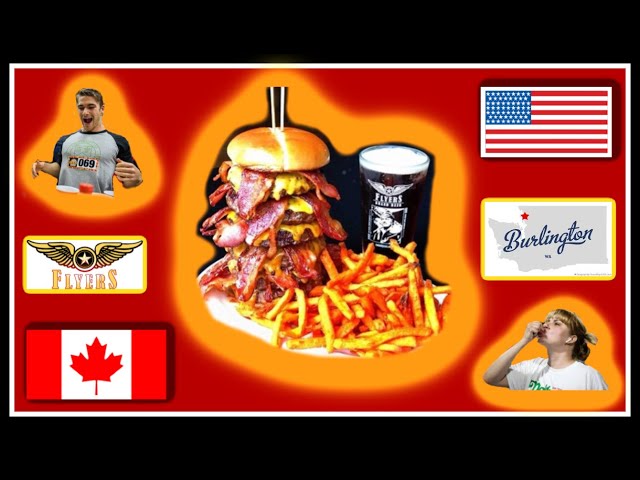 Flyers - 666 Burger Challenge - Ft. Joel Hansen