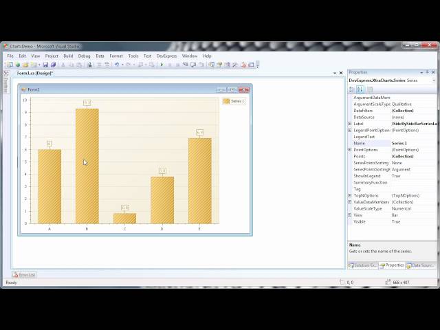 WinForms Charts - Getting Started (Updated Video Available)