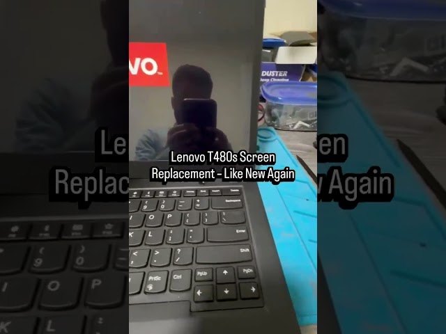 T480s Lenovo Laptop Broken Screen Replacement - Anytime Computer Repairs, Delta, BC