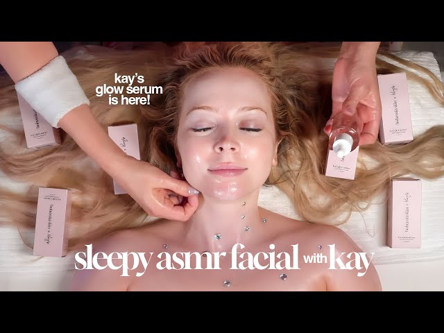 Relaxing ASMR Spa treatment  for sleep with Kaylee Dudley