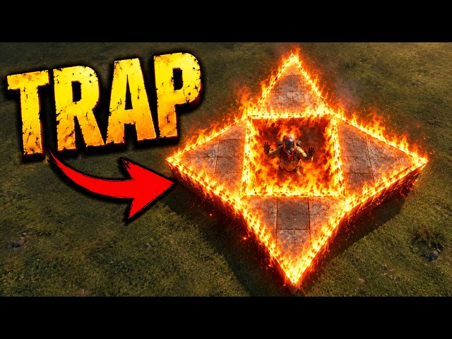 How to build a 1x1 base with a fire trap in Rust!