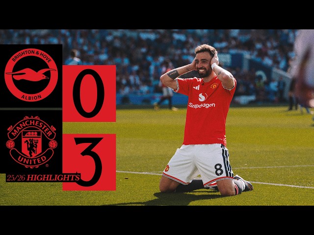 Make That Twenty One 🔥👏 | Brighton v Man Utd | Highlights