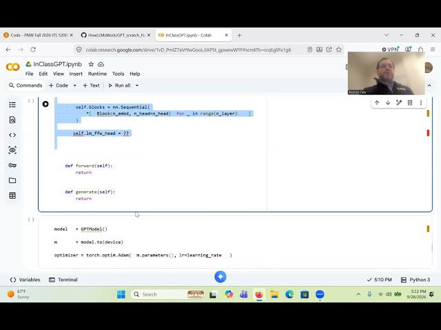Build a GPT from scratch in  PyTorch - Baby GPT (Part 7)