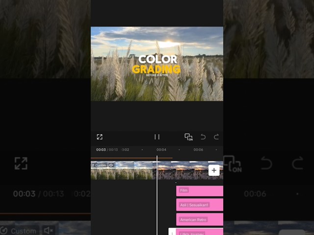 CapCut Color Grading Tutorial 🔥 | Cinematic Color Grade in CapCut #capcut #shorts #colorgrading