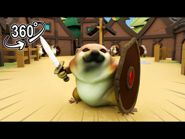 What Da Dog Doin?! Running Away From Drog! | VR 360°