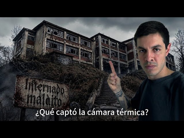 I explored the most HAUNTED BOARDING SCHOOL in Chile: The thermal camera captured something terri...