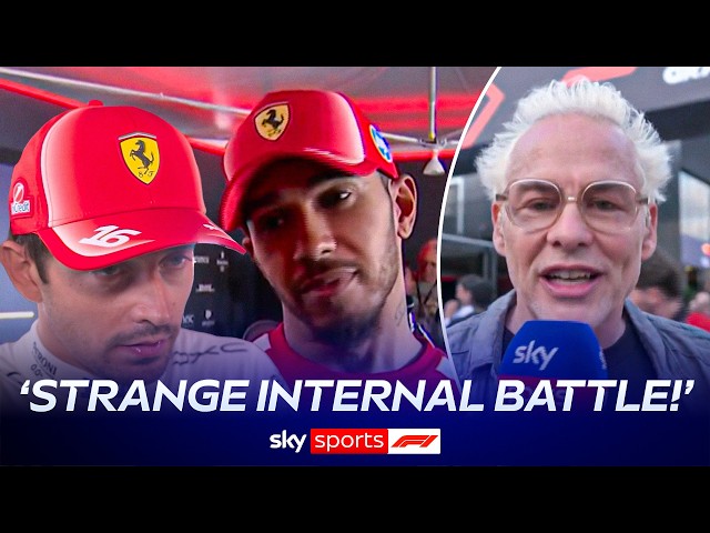 Is Lewis Hamilton & Charles Leclerc's battle affecting Ferrari? 🤔
