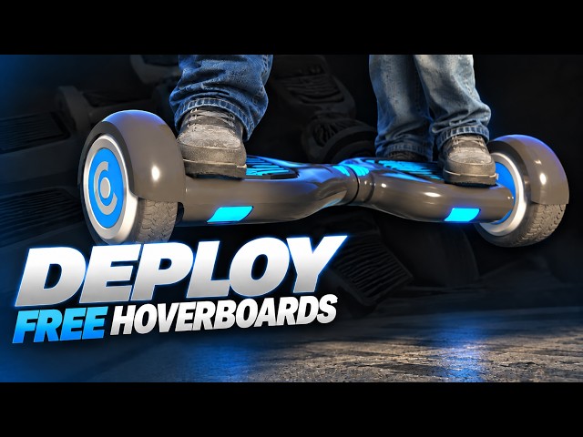 Realistic Hoverboards System - [FiveM Script FREE] - [ESX/QBCore/QBox]