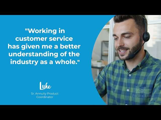 Working in Customer Service at Pacific Life