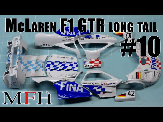 1/24 McLaren GTR F1 BMW Team. Model Factory Hiro MFH K-377 #10