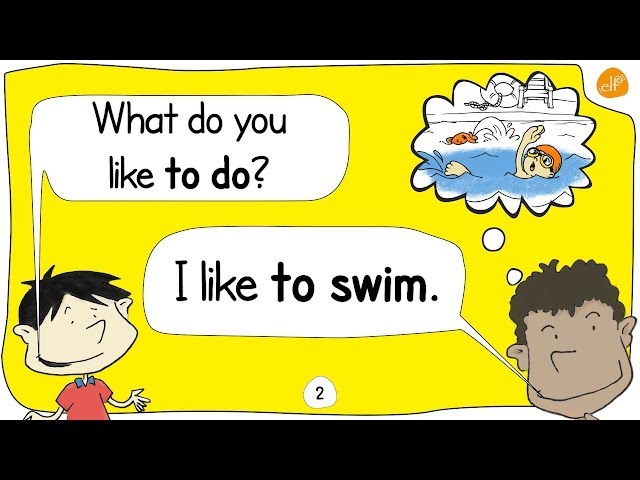 Pattern Practice #1 | ESL | EFL | What do you like to do? | ELF Learning