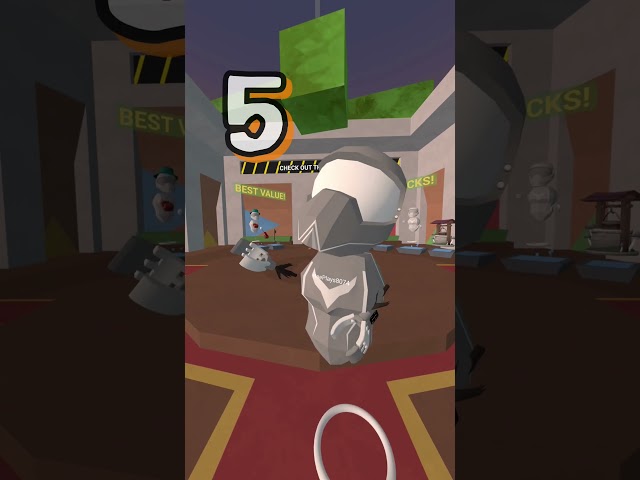 Bored? 😴 Not in GRAB. Here's 5 things to do in the SHOP! #freevrgames #vrgaming