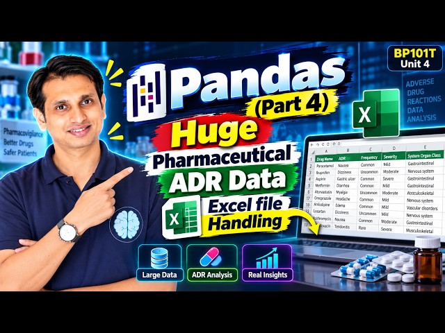 Pandas (Part 4): Handling Huge Pharmaceutical ADR Data Excel Files