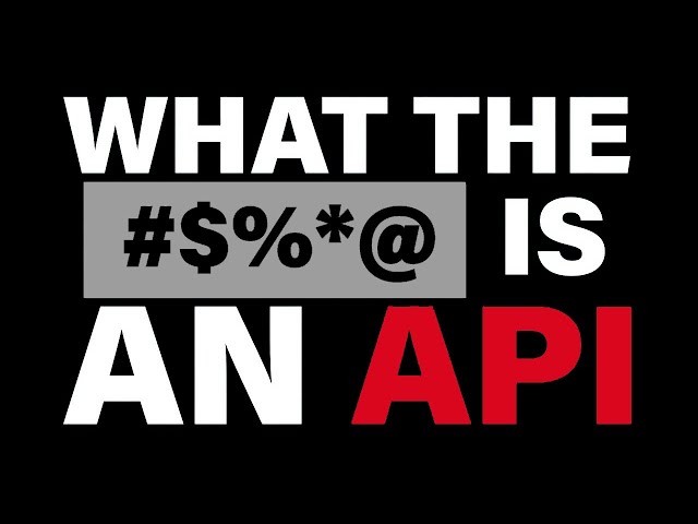 What EVEN Is An API (Full Guide For Beginners)