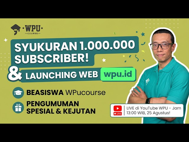 WPU 1JT SUBSCRIBER 🥳🎉 @WPUCOURSE​