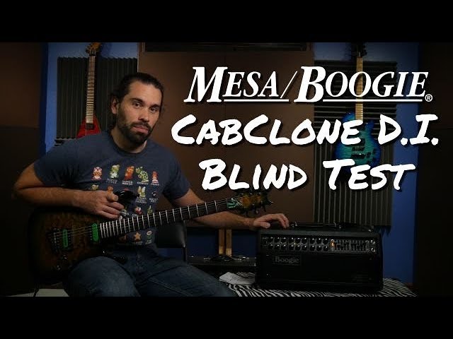 MESA/Boogie CabClone D.I. Blind Test