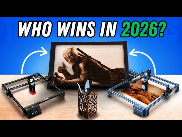 Top 5 Best Laser Engravers of 2026 🔥 | Best Laser Engraving Machines for Beginners & Pros