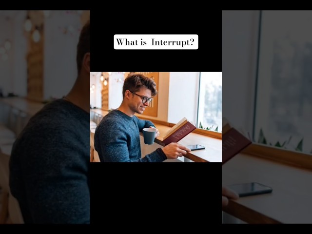 what is interrupt? #youtube #ytshorts #ece #electronics #embeddedsystems #ecestudents