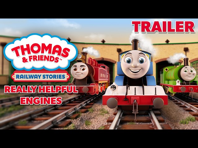 Thomas & Friends: Railway Stories | Really Helpful Engines Trailer | NOW AVAILABLE