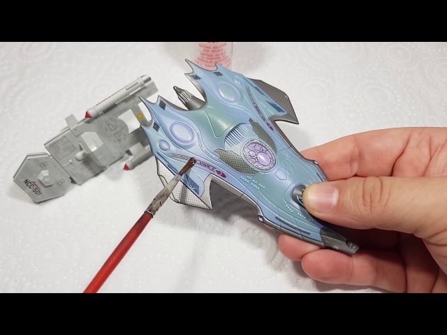 Custom decals for Eaglemoss' Star Trek diecast models