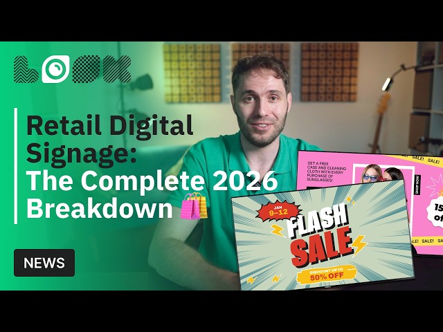 Retail Digital Signage: The Complete 2026 Breakdown