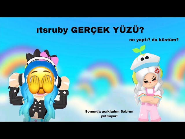 Itsruby gerçek yüzü!! neden küstüm hepsi vardır #keşfetbeniöneçıkar #ytbeniöneçıkarnolur #pkxd