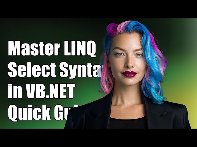 Mastering LINQ Select Syntax in VB.NET: A Comprehensive Guide