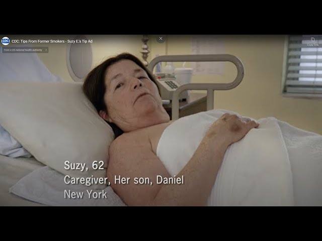 CDC: Tips From Former Smokers - Suzy E.: Independence Tip Memorial - 800 (30 sec)