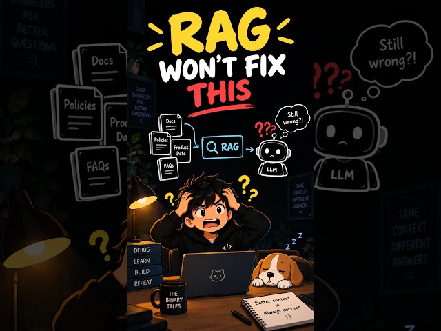 Why RAG Still Gives Wrong Answers